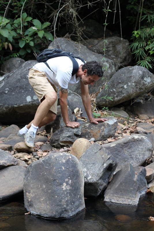 India 2010 - Coorg - Honey Valley - Trek to the Swimming Hole